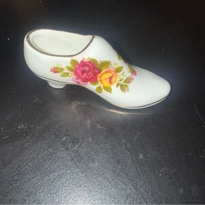 Elegant Floral Women's Heels - White with Pink and Yellow Accents